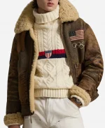 Polo Ralph Lauren Olympics Team USA 2026 Shearling Jacket