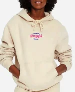 Poppi Beige Pullover Hoodie