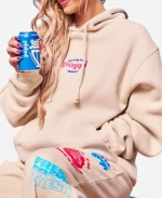 Poppi Pullover Hoodie - Beige