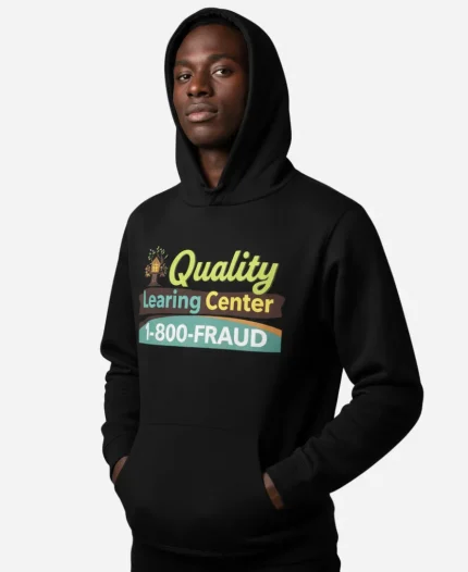 Quality Learing Center Black Hoodie