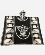 Raiders Handcrafted Poncho