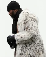 Randy Moss Bobcat Off White Coat