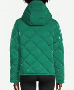 Riley Monroe Finding Her Edge Green Quilted Jacket