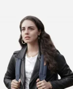 Riley Velez La Brea Leather Jacket - Black