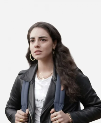 Riley Velez La Brea Leather Jacket - Black