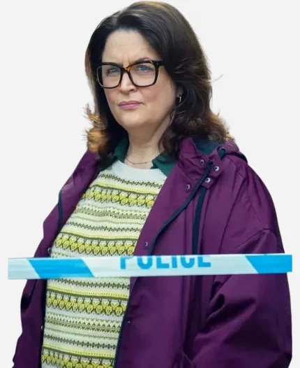 Ruth Jones Run Away Purple Jacket