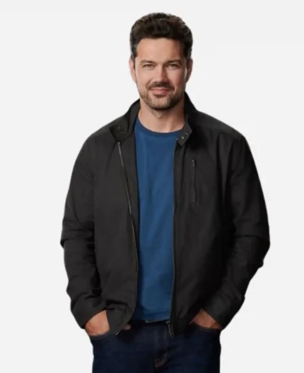 Ryan Paevey Under The Christmas Sky Black Jacket