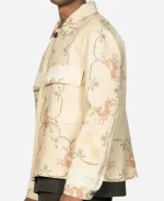 Samuel Arnold Emily in Paris Julien Beige Embroidered Jacket