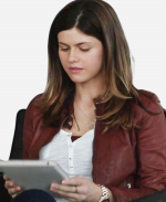 San Andreas Alexandra Daddario Leather Jacket