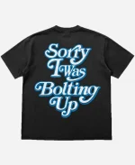 Seen x Chargers Sorry I Was Bolting Up Classic Black Crewneck T-Shirt –