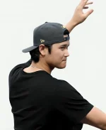 Shohei Ohtani Dodgers World Series Celebration Black T-Shirt