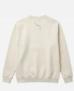 Shrinking Christa Miller Raison D’ Etre White Sweatshirt