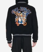 Simon Cowell The Next Act S01 Black Varsity Jacket