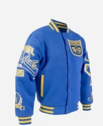 Snoop Dogg AFL Bomber Jacket - Blue