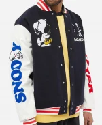 Snoopy Butter Varsity Jacket