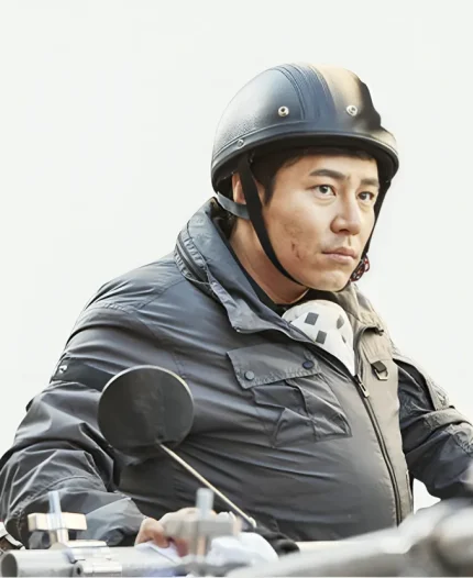 Song Jae-ik All of Us Are Dead Cotton Jacket - Grey