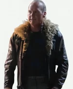 Spiderman Homecoming Vulture Fur Collar Jacket