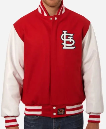 St. Louis Cardinals Two-Tone Wool Varsity Jacket