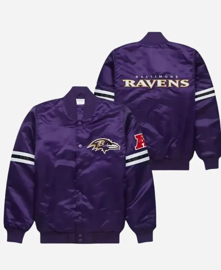 Starter Baltimore Ravens Purple Jacket