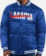Starter Buffalo Bills Mafia Blue Puffer Jacket