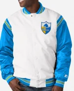 Starter Chargers Renegade Throwback Varsity Jacket