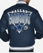 Starter Dallas Cowboys Triangle Navy Blue Varsity Jacket