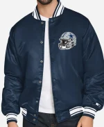 Starter Dallas Cowboys Triangle Varsity Jacket
