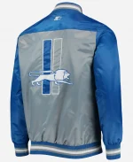 Starter Detroit Lions Tradition Satin Varsity Jacket