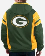 Starter Green Bay Packers Home Team Half-Zip Hoodie Jacket