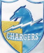 Starter Los Angeles Chargers Throwback Satin Varsity Jacket
