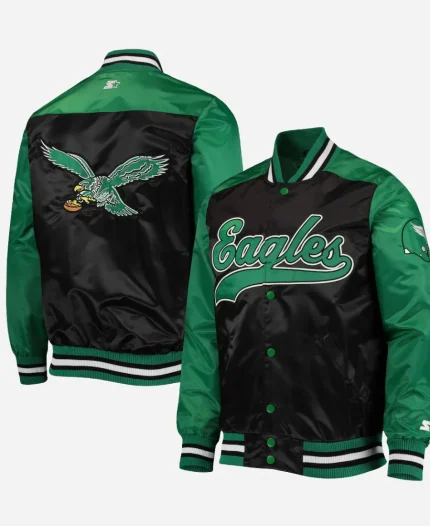 Starter Philadelphia Eagles Tradition Full-Snap Jacket