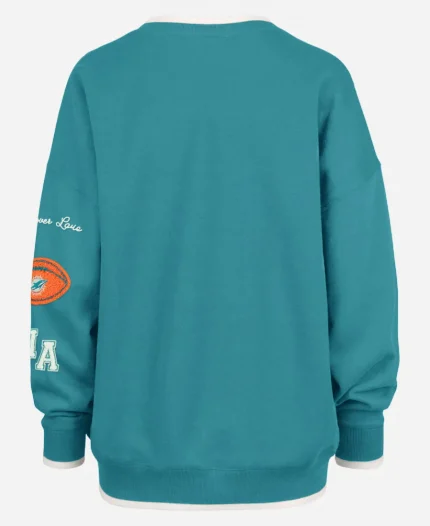 Stoney Clover Lane x '47 Dolphins V-Neck Sweatshirt
