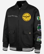 Stoney Clover Lane x '47 Super Bowl LIX Black Full-Zip Jacket
