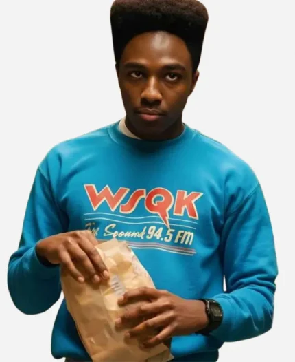 Stranger Things Lucas Sinclair WSQK Sweatshirt