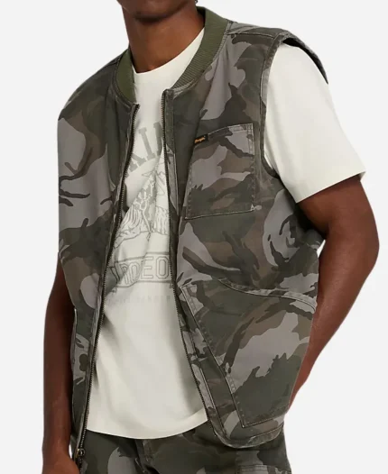 Stranger Things x Wrangler Camo Vest