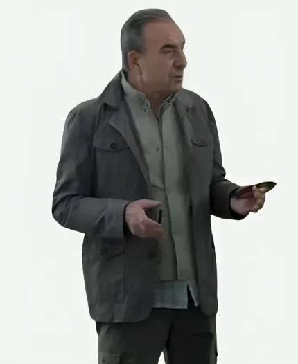 Sulhi Grey Cotton Jacket