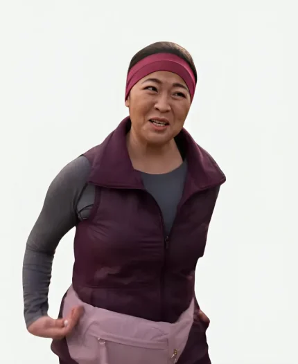 Suzy Nakamura Dead to Me Purple Vest