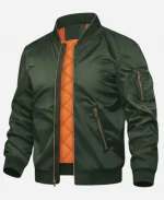 Tacvasen MA-1 Flight Army Green Bomber Jacket
