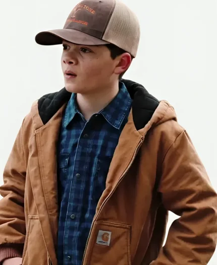 Tate Dutton Yellowstone S04 Brown Jacket