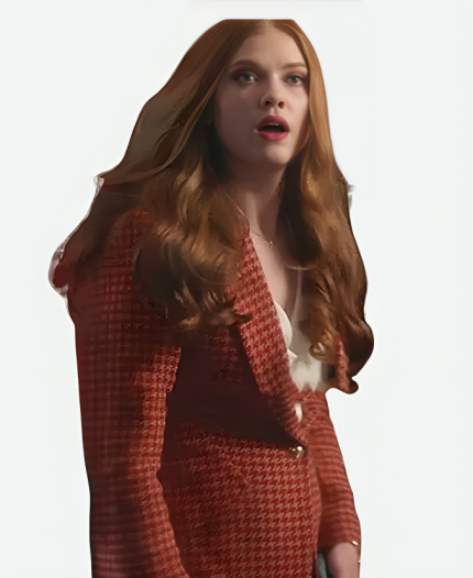 Taylor Kelly 9-1-1 S05 Houndstooth Print Blazer