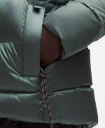 Team Canada 2026 Green Puffer Jacket