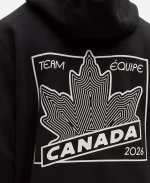 Team Canada 2026 Steady State Hoodie in Black