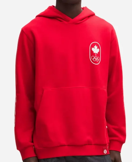 Team Canada 2026 Steady State Red Hoodie