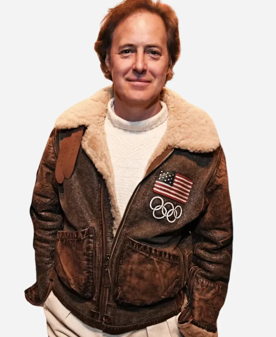 Team USA 2026 Shearling Jacket Team USA 2026 Shearling Jacket