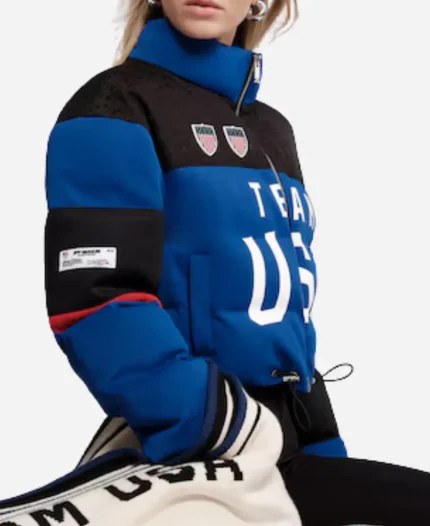 Team USA Blue Cropped Jacket