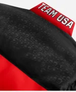 Team USA Puffer Jacket in Red