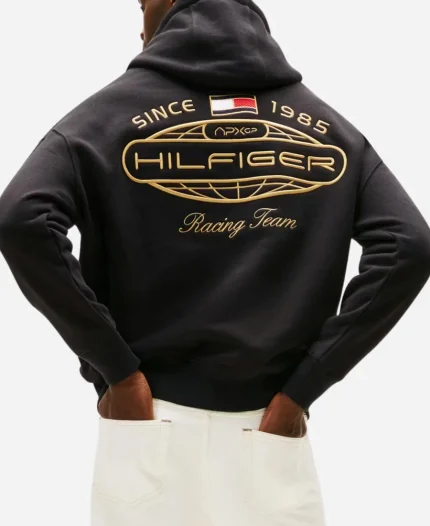 The APXGP Black Graphic Hoodie