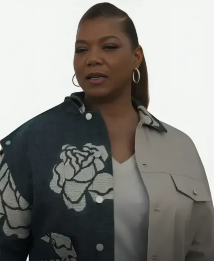 The Equalizer S02 Queen Latifah Flowers Printed Jacket