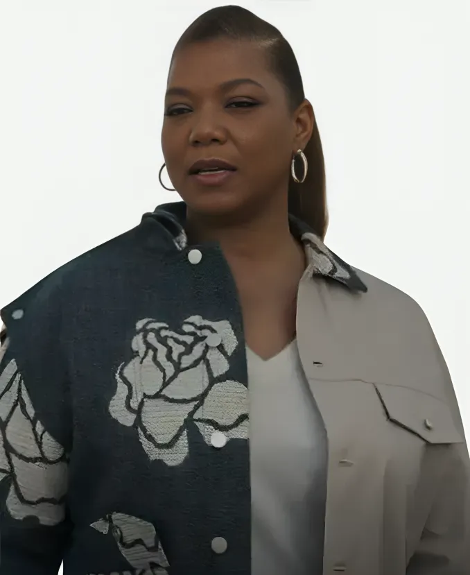 The Equalizer S02 Queen Latifah Flowers Printed Jacket The Equalizer S02 Queen Latifah Flowers Printed Jacket