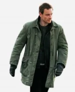 The Killer Michael Fassbender Long Coat - Green